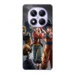 Coque Xiaomi Redmi Note 14 Pro 5G Sangoku naruto Luffy one piece Dragon Ball z 3D Anime manga Maniacase
