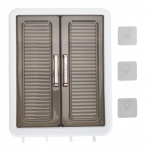 Vannitoa kapp Seinale kinnitatav multifunktsionaalne meigi-parf&uuml;&uuml;mi kosmeetikavahend