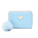 V&auml;ike rahakott V&auml;ike kott Moekas mitmek&uuml;lgne suupunane &uuml;mbrik V&auml;rske ja magus taevasinine v&auml;rv