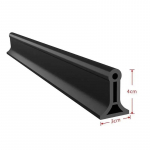 Silikoonist veepiirduse riba vannituba magnetiline veekindel riba veepiirdusega du&scaron;&scaron; lauaplaat veepiirdusega isekleepuv 50cm must