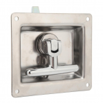 Kokkupandav T-k&auml;epideme lukk Ohutuse hoidmine Roostevabast terasest uksek&auml;epideme lukk RV-jahi jaoks