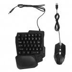 4-in-1 mobiilim&auml;ngude komplekt Bluetooth 5.2 m&auml;nguklaviatuur ja hiiremuundur koos K13 klaviatuuri ja G4 hiirega