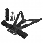 Reguleeritav telefoniklambri hoidik koos rinnarihma kinnitusklambriga spordikaamera mobiiltelefoni jaoks