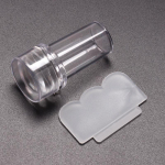 L&auml;bipaistev silikoonk&uuml;&uuml;netempel 2,4 cm prindipeaga isetegemiseks