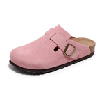 guoluofei naturaalne ehtne nahk korgist klopsid tossud naiste madalad susskingad unisex meestele suur suurus 39 pink