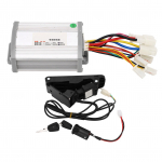 48V 800W Kiirusmootori kontroller ja gaasipedaal lukuv&otilde;tmetega elektrijalgratta t&otilde;ukeratta jaoks