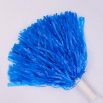 Tantsuspordi m&auml;ngutarvikud ja vokaalkontsertide sisustaja ergutuslik lilleball pom pom sinine