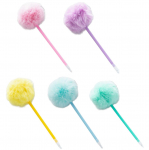 5 tk karvane Pom pastapliiats kontoritarbed 1,0 mm sujuvalt kirjutamiseks poistele, t&uuml;drukutele, &otilde;pilastele, t&auml;iskasvanutele ajakirjanduseks B