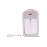 Taaspilditav parf&uuml;&uuml;mipihusti pudel kaitse&uuml;mbris lekkekindel reisikosmeetikahoidja &uuml;mbris vedelseep valge