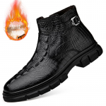 Chelsea kingad meeste moeks Puuvillased kingad Meeste paksude talladega Ehtne nahk Mugavus Vaba aja lumesaapad Zapatillas Hombre 37