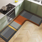 P&otilde;hjamaade kerge luksus diatomiitmuda majapidamis- L-kujuline k&ouml;&ouml;gip&otilde;randamatt Veeimavus Libisemisvastane Kiiresti kuivav ja Lihtsalt hooldatav P&otilde;randamatt 80*150*45cm