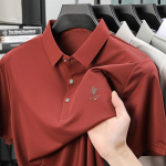 Polo S&auml;rk &Auml;ri Vabaaja Meeste Rev&auml;&auml;r L&uuml;hikeste Varrukatega K&otilde;rge M&otilde;istusega Mitte-Triigitav Hingav T-S&auml;rk Keskmine &Uuml;laosa 3XL