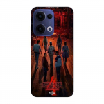 Coque de t&eacute;l&eacute;phone - Maniacase - Oppo Reno 13 5G - Silicone - Souple - Stranger Things saison 4
