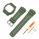 Rihm koos korpusega Casio G-Shock DW-5600 DW-5000 GW-M5610 GLX-5600 jaoks Meeste Naiste Vahetus Kummist Vaik Kest Kellarihm K&auml;ev&otilde;ru 5600