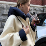 Naiste vabaaja kapuutsiga pingutusn&ouml;&ouml;riga pikkade varrukatega jakk S&uuml;gistalvine t&otilde;mblukuga paneelidega mantel L&uuml;hike lahtine High Street Outwear S