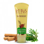 Lotus Herbals Teepuu ja Kaneeli Aknevastane Rasukontrolliv N&auml;opesuvahend (120 g)