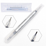 Kirurgilise kulmude naha t&auml;toveeringu markeri t&ouml;&ouml;riistatarvikud m&otilde;&otilde;tejoonlauaga one head 0.5mm