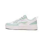 Li Ning Chuyun Moodsad Mugavad Mitmek&uuml;lgsed Libisemiskindlad Kerged Hingavad Madalad Rula Tossud Naiste Tossud Off-White Roheline AGCV190-2 37⅔