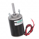 DC 24V p&uuml;simagnetiga alalisvoolumootor 30W 3420 suure kiirusega p&uuml;simagnetiga alalisvoolumootor CW CCW madala m&uuml;ratasemega 7000RPM must