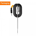 AT-02 Grill Nutikas Juhtmevaba Liha Termomeeter Ahi BBQ Suitsuahju K&ouml;&ouml;gi Digitaalne Bluetooth Barbecue Temperatuuri M&otilde;&otilde;dik T&ouml;&ouml;riistad -50~380