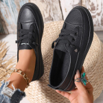 Mugavad valged vabaaja tossud naistele 38 must