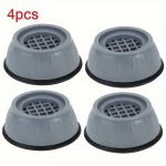 4 tk vibratsioonivastased jalapadjad kummimatt Slipstop vaiksed amortisaatorid alus universaalne pesumasin k&uuml;lmik m&ouml;&ouml;bel jalapadi