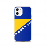 Coque T&eacute;lephone Drapeau Bosnie-Herz&eacute;govine &ndash; iPhone 12
