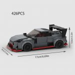 MOC F1 Linna Kiiruse Spordi Meistri V&otilde;idus&otilde;iduauto Ehitusklotsid Tellis R34 RX-7 S&otilde;iduk Superauto Kiire ja Vihane MK4 Supra Laste M&auml;nguasjad