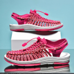 Suvised Meeste sandaalid Naiste Sussid Kootav Disain Rannasandaalid Hingavad vabaaja Lamedad Sandaalid &Otilde;ues Paarid Sandaalid Suurus 48 37