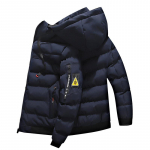 Meeste paksendatud kahepoolne kantav jakk k&uuml;lm soe sport ja vaba aeg &otilde;ues kerge kohev pehme puuvillane mantel 3XL