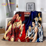 Slam Dunk Anime multifilmi pehme pl&uuml;&uuml;sist tekk, flanelltekk elutuppa magamistoa voodi diivani piknikukate Bettdecke 30x40in