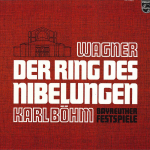 LP-plaat KARL BOHM, BAYREUTHER FESTSPIELE - Wagner: Der Ring Des Nibelungen Hig PL1005 PHILIPS 1976 Jaapan Klassikaline Kasutatud