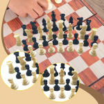 32Pcs Chess Pieces Board Game Pawns Smooth 3.74 inch King Chessmen for Professionals Kids