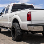 99-2007 Ford F-250 350 450 550 Super Duty Valge Katusek&uuml;lje Liist Tugevdatud
