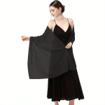 Elegantne mulliga &scaron;ifoonist r&auml;tik Hijab naiste kerge r&auml;tik ja m&auml;his, mis sobib ideaalselt vabaaja v&auml;ljas&otilde;itudeks ja &otilde;htusteks &uuml;ritusteks one size