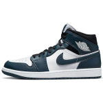 Air Jordan 1 Mid Armory Navy Meeste Tossud Sinine Must Valge 554724-411 44