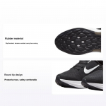 Nike Air Zoom Arcadia 2 PS Must Antratsiit Laste Tossud Valged DM8492-002 28