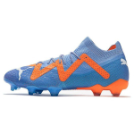 Puma Future Ultimate FG AG Supercharge Pack - Sinine s&auml;ra Unisex tossud Valge Ultra-Oranž 107165-01 44.5