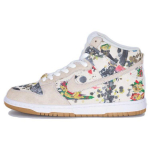 Supreme x Nike Dunk High SB Rammellzee Meeste tossud Valge Mitmev&auml;rviline FD8779-100 44