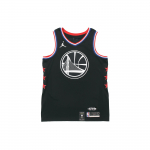 Nike NBA 2019 T&auml;htede m&auml;ng Golden State Warriors Stephen Curry Hingav S&auml;rk Korvpallivest Meeste Pealiskihid Must AQ7295-011 XXXL