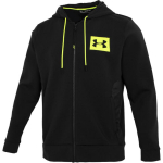 Under Armour Summit Series logoprindiga kootud treeningkapuutsiga jakk meestele pealisr&otilde;ivad must 1366232-001 L
