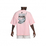 Nike Sportswear L&otilde;tv L&uuml;hikeste Varrukate T-s&auml;rk Tagak&uuml;ljel Kirjaprindiga Meeste Topid Rush-Pink FB9808-686 XXL