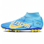 Nike Zoom Superfly 9 Academy KM AG Jalgpallijalatsid &Uuml;mara Varba ja Paelkinnitusega, Libisemisvastane ja Vastupidav Unisex Tennisking Sinine DO9343-400 42.5