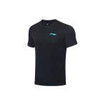 Li Ning Sulgpalli Seeria &Uuml;hev&auml;rviline &Uuml;mara Kaelusega Pullover L&uuml;hikeste Varrukatega T-s&auml;rk Unisex &Uuml;laosad Must AHST347-1 3XL