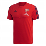 Adidas Arsenal Meeste Jalgpalli Seeria Moodne Mugav Mitmek&uuml;lgne Pehme Nahas&otilde;bralik Hingav L&uuml;hikeste Varrukatega T-s&auml;rk Meeste Topid Punane EH5709 S