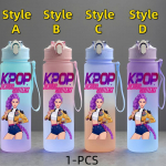 K-Pop Deemonik&uuml;tid Anime Tegelane Veetass Suure Mahutavusega V&auml;litingimustes Kaasaskantav N&ouml;&ouml;riga Joogipudel Kingitus Poistele ja T&uuml;drukutele Style B