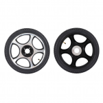 16 tolli elektriline ratastooli ratas libisemiskindel legeerterasest rattarumm kulumiskindel ratastooli ratas