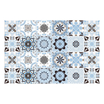 15 cm kunstplaadi seinakleebis isekleepuv loominguline mandala stiilis plaadikleebis liimivaba veekindel 24 t&uuml;kki 15*15*24PCS