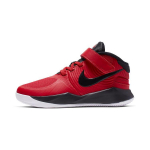 Nike Team Hustle D 9 FlyEase libisemiskindlad vastupidavad keskmise s&auml;&auml;rega korvpallijalan&otilde;ud laste tossud punane must BV2951-600 28