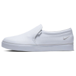 Nike Court Royale AC Slip-On S&uuml;nteetiline nahk Libisemiskindel Madala s&auml;&auml;rega rula kingad Naiste toss Valge CI0604-100 38.5